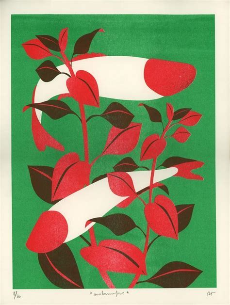 risograph Risograph, Limited Edition Prints, Plant Leaves, Simple ...