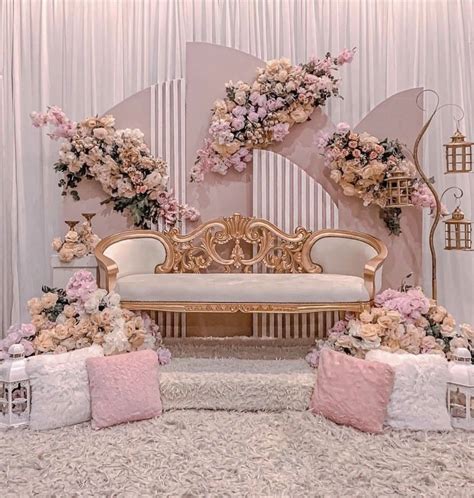 pelamin cantik ideas wedding stage decorations wedding deco