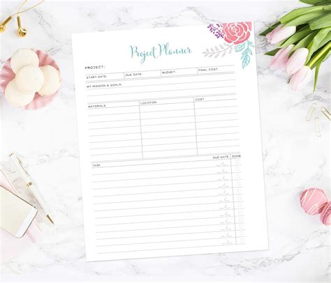 Free Planning Printables