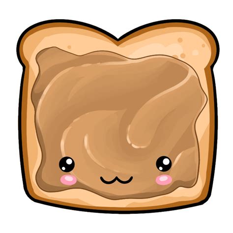 Toast Peanut Butter 19776361 PNG