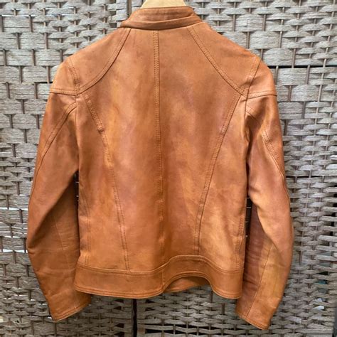 VERA PELLE Leather Jacket Size S(s)