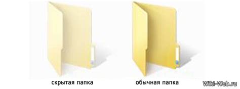 Как в Windows создать скрытую папку - Wiki-Web.ru