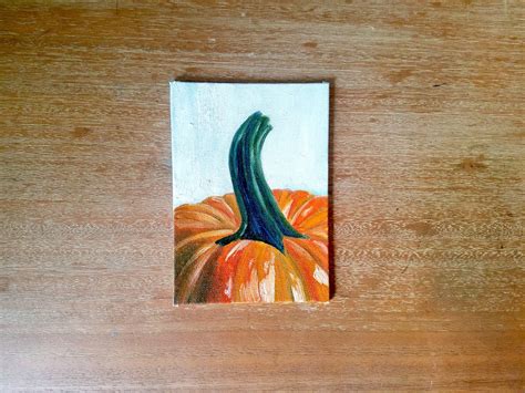 Pumpkin Painting Fall Wall Art, Fall Art, Pumpkin Art, Fall Painting ...