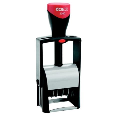 Штамп датер мини Colop S120, шрифт 3,8мм месяц букв., ст.1 - купить в ...