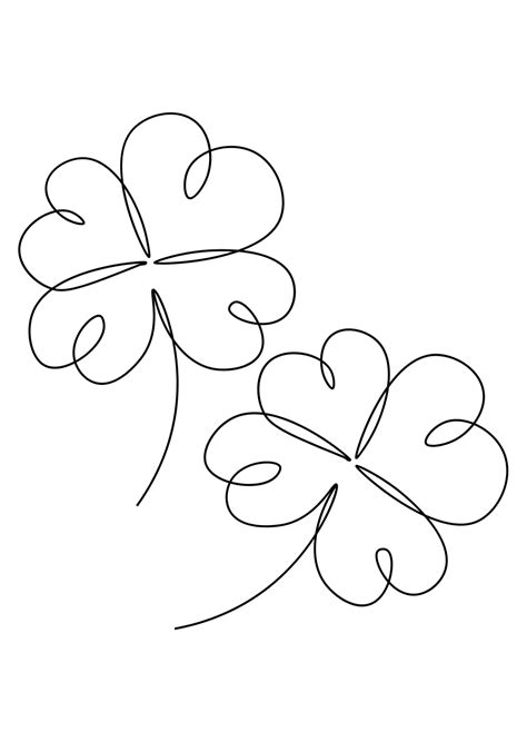 shamrock drawing 4