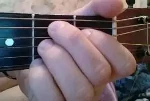 H7 (B7) chord on guitar - Digital School