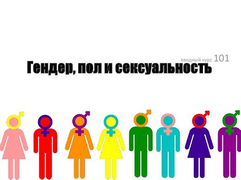 Гендер, сексуальность и пол - презентация онлайн