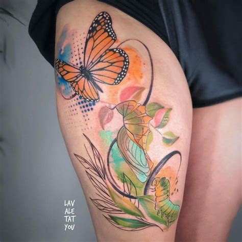 butterfly transformation tattoo ideas symbolic designs  life change