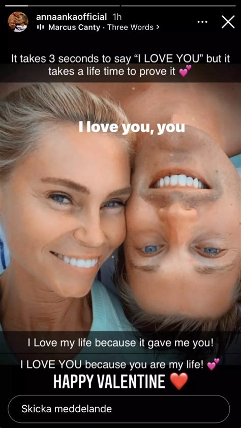 Anna Ankas hyllning till 20 år yngre maken David Johansson | Hänt