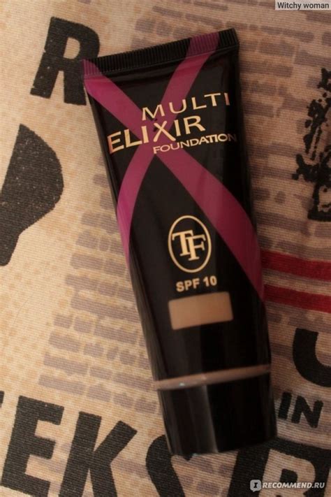База под макияж Multi elixir foundation TF - «Гадость редкая» | отзывы