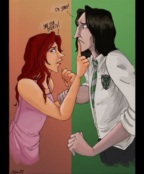 Fan Arts - Severus Snape & Lily Evans Fan Art (17924903) - Fanpop