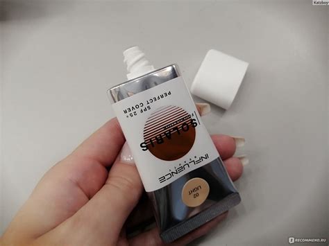 Тональный крем Influence Beauty Solaris SPF 25+ - «Кожа выглядит свежей ...