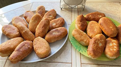 Самое простое и любимое тесто для жареных пирожков без яиц и без ...
