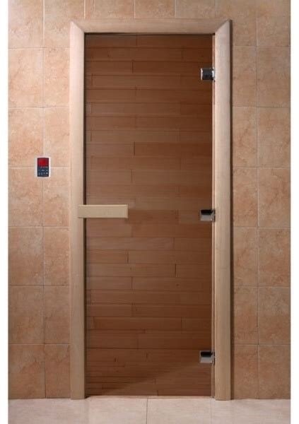 Купить Межкомнатная дверь DoorWood Теплый день 2000х800 мм коричневый в ...