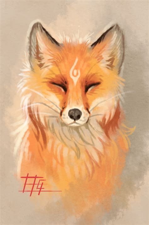 | Fox | | Fox painting, Fox drawing, Fox art