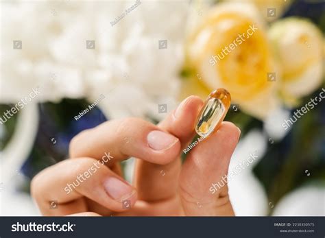 Omega 3 Capsule Fish Fat Oil Stock Photo 2230350575 | Shutterstock