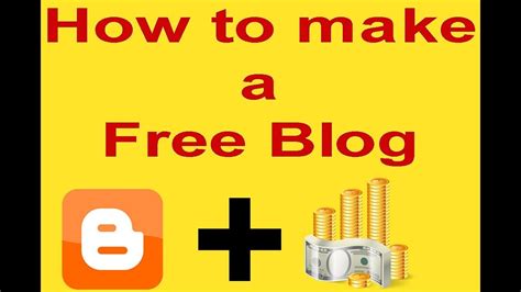 how to create blog free and earn money - YouTube