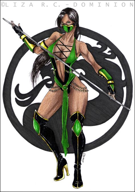 JADE - MORTAL KOMBAT 9 - FAN ART by DOMINION-Lii on DeviantArt