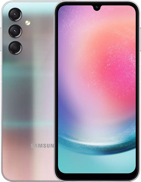 Смартфон Samsung Galaxy A24 6/128 Гб Серебристый (SM-A245): купить по ...