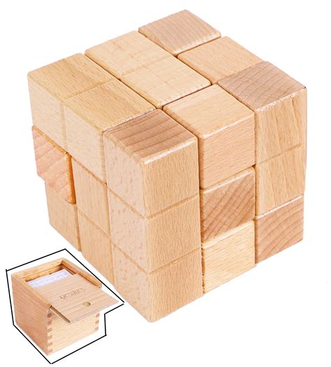 Wooden Cube Puzzle