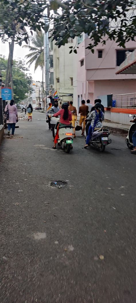 y'all i just saw two naked people marching with a bunch of other people