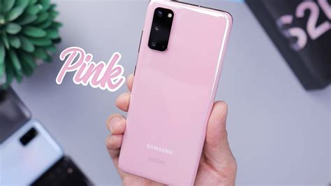 Pink Galaxy S20 Unboxing & First Impressions! in 2020 | Pink galaxy ...