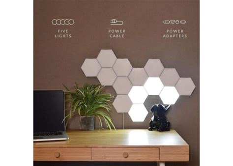 LED Touch Modular Hexagon lights - LED Expo Australia