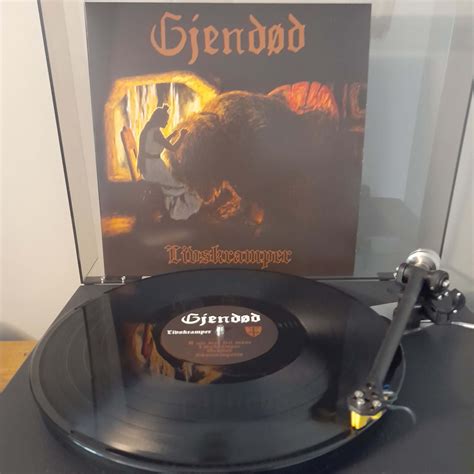 GJENDØD – LIVSKRAMPER LP (Osmose Productions) - Swallowed In Black