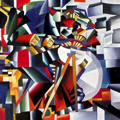 Kazimir Malevich (1912-1913) | キュービズム, 立体