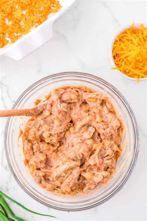 Mexican Chicken Casserole with Doritos | Get On My Plate