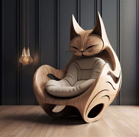 pin  beeej    dreams cat themed furniture whimsical