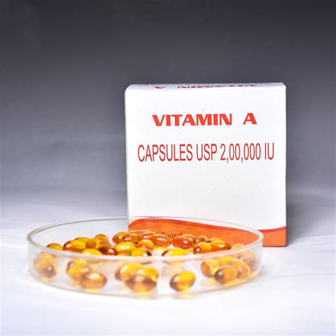 Vitamin A Capsule USP - Jyoti Capsulations | Soft Gelatin Capsule ...