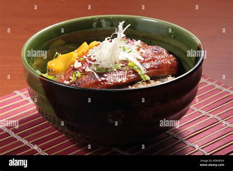 grilled eel cuisine Stock Photo - Alamy