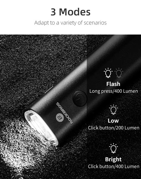 ROCKBROS 400 Lumen Rechargeable Front Light