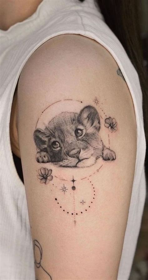 Small but Mighty: 17 Inspiring Small Lion Tattoo Ideas - besttattoo ...