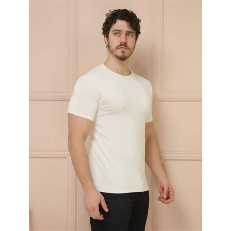 Malha Fria Com Elastano - Camisetas Basicas Manga Curta Com Elastano Malha Visco Lycra(Malha Fria ...