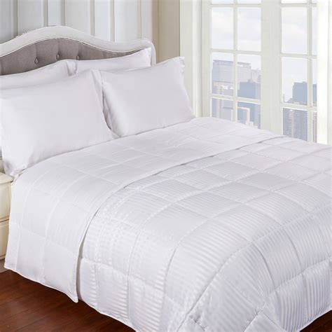 Allswell Copper Loft Down Alternative Blanket, White, Full/Queen