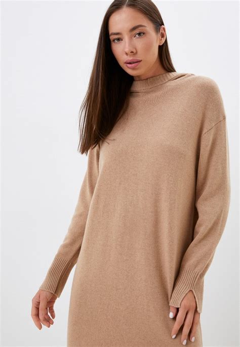 Платье United Colors of Benetton, цвет: бежевый, RTLABY666901 — купить ...