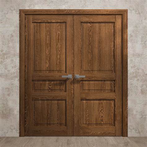 SARTODOORS Interior Solid French Double Doors | Ego 5012 | Wood