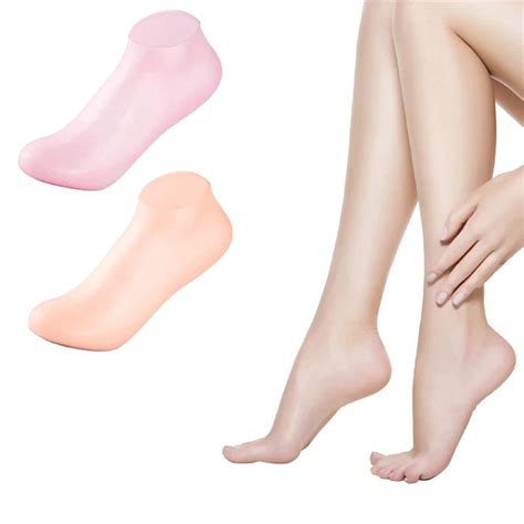 1 пара, увлажняющие силиконовые носки для ног | AliExpress
