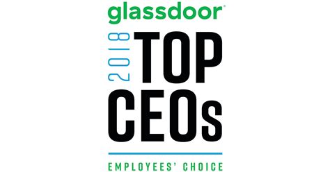 Glassdoor Reveals Employees' Choice Awards For The Top CEOs In 2018