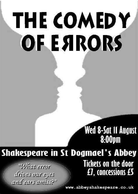 The Comedy of Errors | Abbey Shakespeare Players