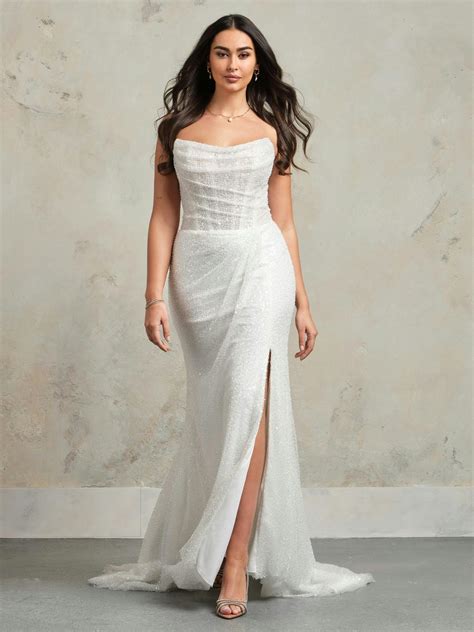 Drew Marie Pearl Bridal Gown with Scoop Neckline | Maggie Sottero
