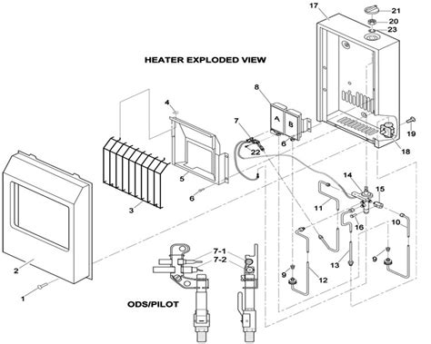 Comfort Glow vent free fireplace - Brookhill compact fireplaces