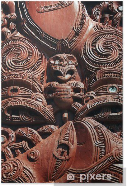Poster maori art new zealand - PIXERS.US