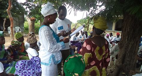 improving access  technology  rural gambia village aid