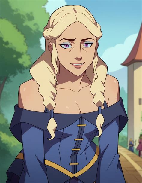Allura Vysoren - The Legend of Vox Machina - COMMISSION - anime