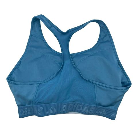 Adidas Don't Rest Medium-Impact Padded Sports Bra Blu… - Gem