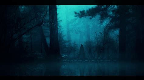 Ominous forest by GeneRazART on DeviantArt