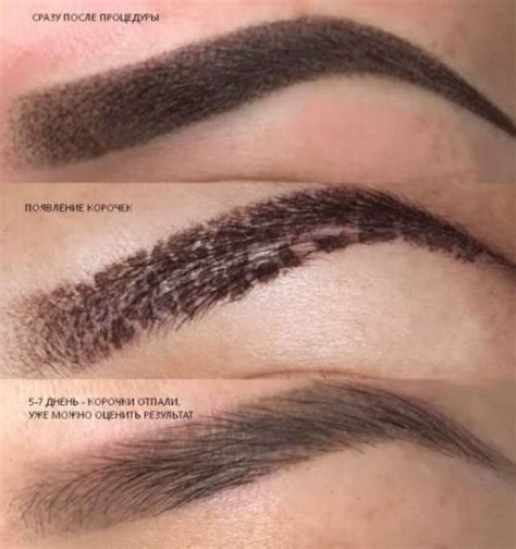 Перманентный макияж корочки. Процесс заживления | Permanent makeup ...